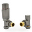 M-TRV-050-AG-MGP - Duran Modern TRV Angled Metallic Grey Thermostatic Radiator Valves M-TRV-050-AG-MGP - Duran Modern TRV Angled Metallic Grey Thermostatic Radiator Valves